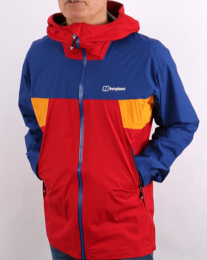 Berghaus Sky Hiker Jacke Rot/Blau/Gelb