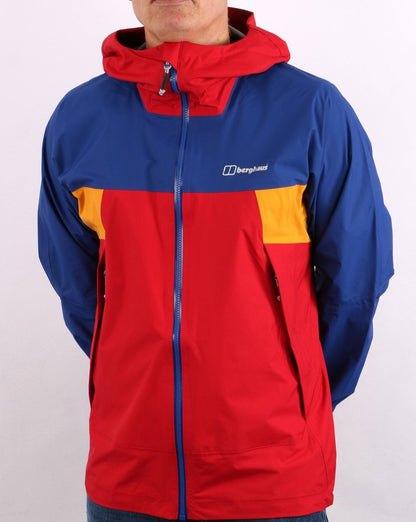 Berghaus Sky Hiker Jacke Rot/Blau/Gelb