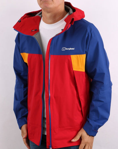 Berghaus Sky Hiker Jacke Rot/Blau/Gelb