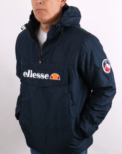 Ellesse – Gepolsterte Mont-Jacke in Marineblau
