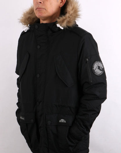 Ellesse Polter Parka Schwarz