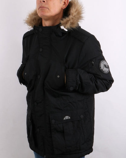 Ellesse Polter Parka Schwarz
