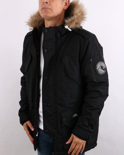 Ellesse Polter Parka Schwarz