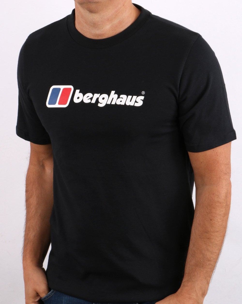 Berghaus Logo T-Shirt Schwarz