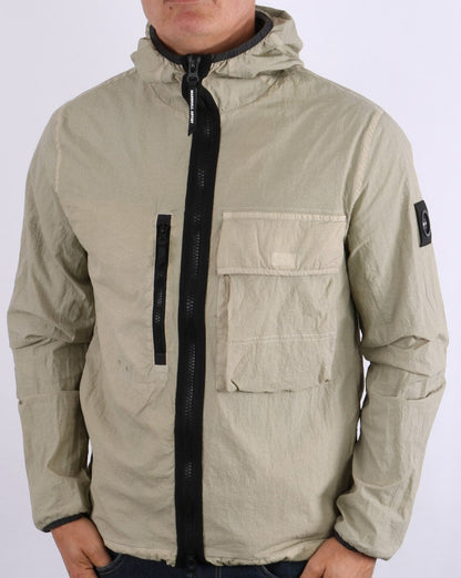 Marshall Artist Gd Kapuzen-Overshirt Stone