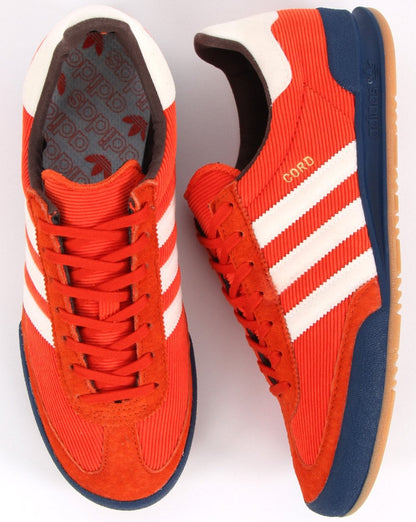 Adidas Cord Sneakers Orange/Off White