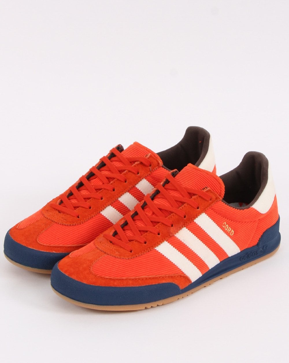 Adidas Cord Sneakers Orange/Off White