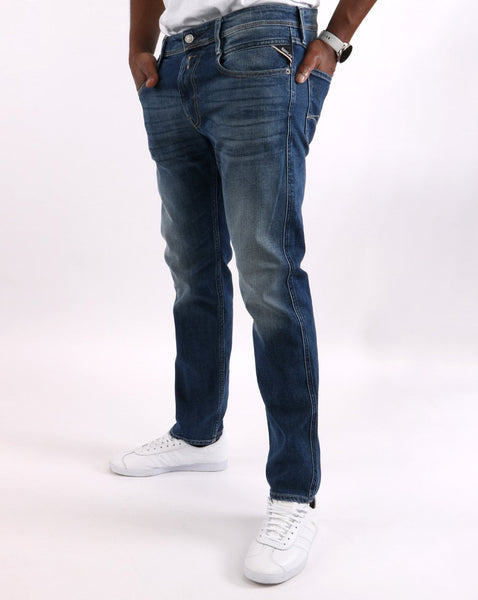Replay Anbass No Thema Jeans Deep Blue