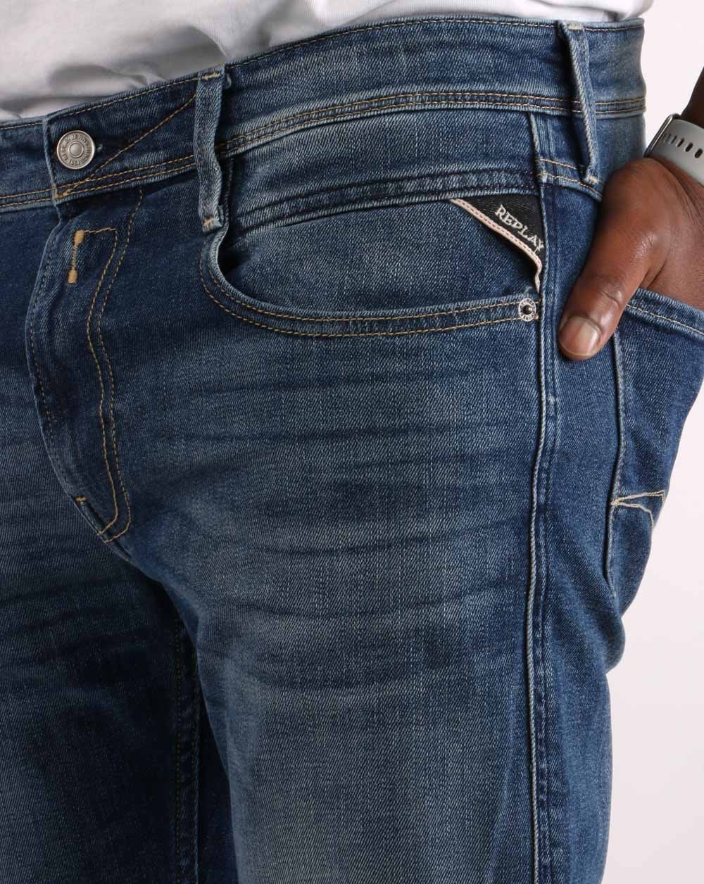 Replay – Anbass No Thema – Jeans in Dunkelblau