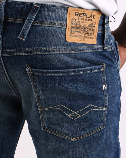 Replay – Anbass No Thema – Jeans in Dunkelblau