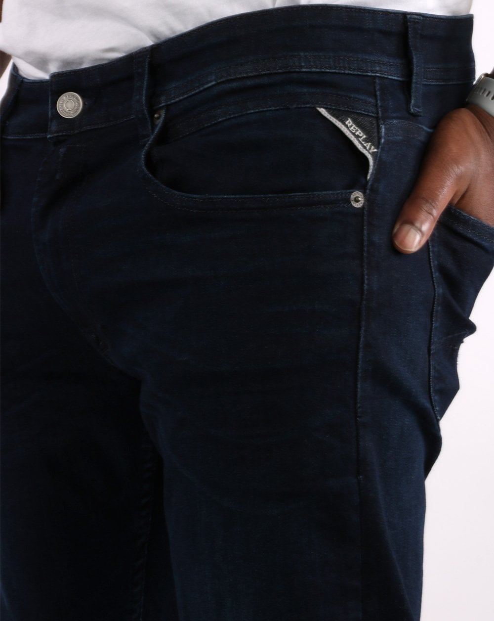 Replay Grover Jeans Dunkelblau