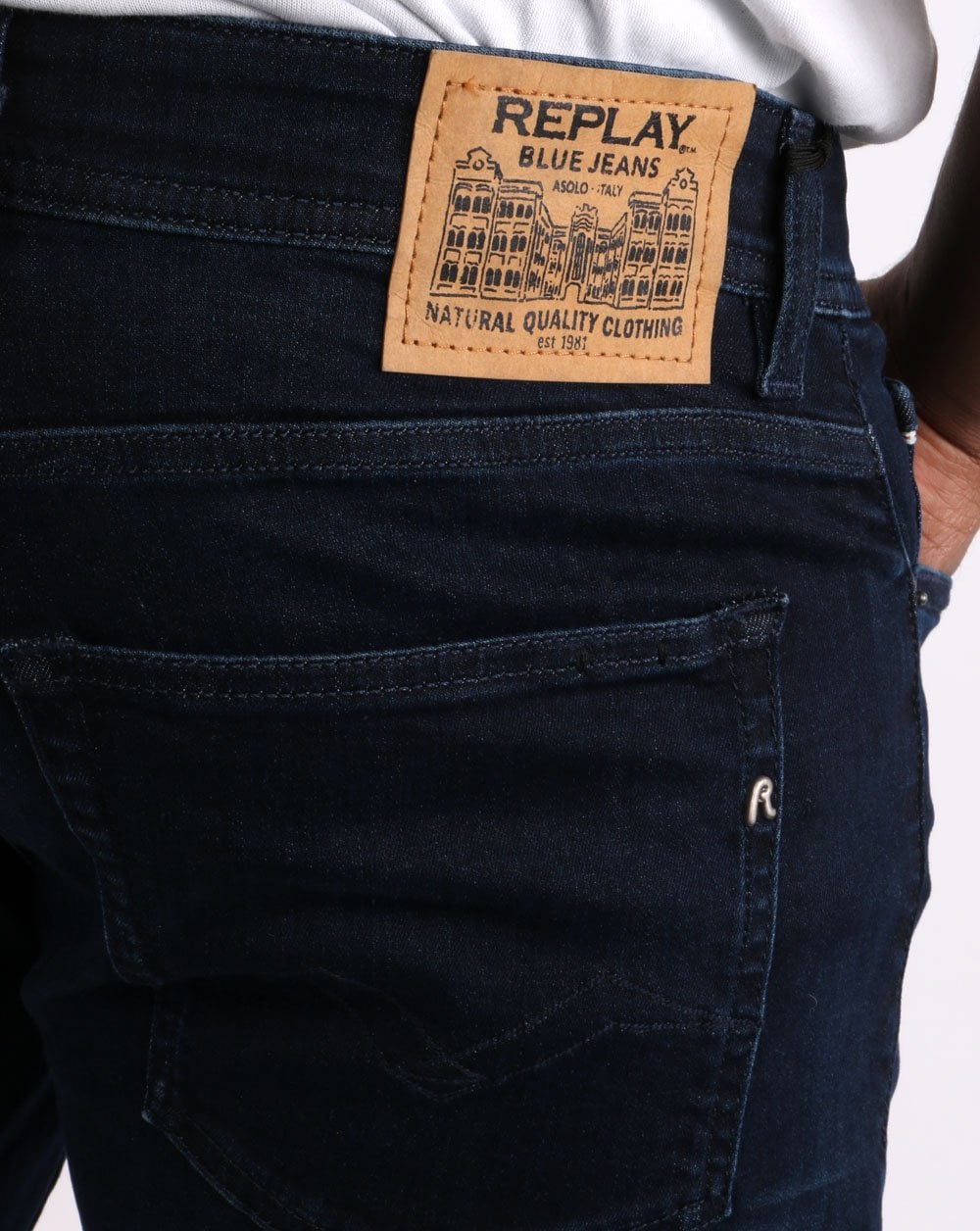 Replay Grover Jeans Dunkelblau