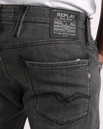 Replay Anbass Slim Fit Jeans Mittelgrau