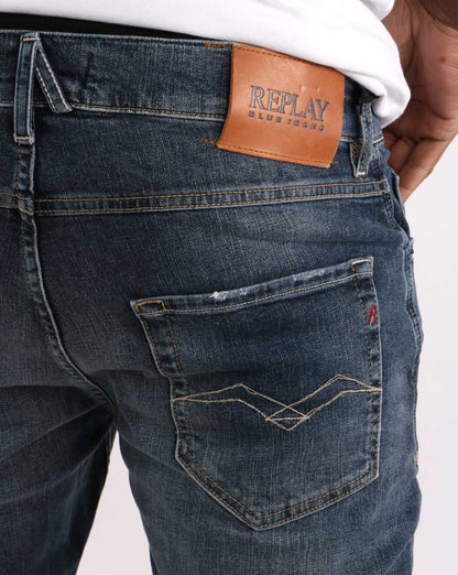 Replay Micky M Jeans Mittelblau