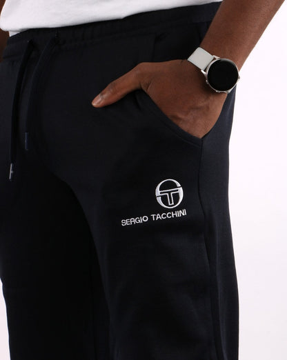 Sergio Tacchini – Trainingshose mit Bündchen in Marineblau