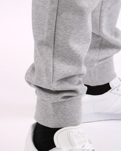 Lacoste Sport – Trainingshose mit Mesh-Einsätzen in Silber/Grau