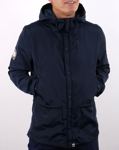 Pretty Green Ridley Jacke Marineblau