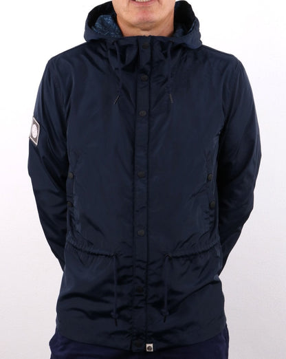 Pretty Green Ridley Jacke Marineblau