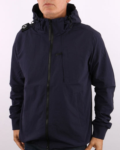 MA. STRUM Kapuzenjacke Dunkelmarine