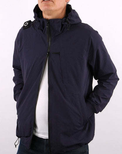 MA. STRUM Kapuzenjacke Dunkelmarine
