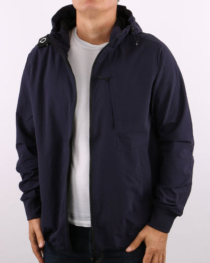 MA. STRUM Kapuzenjacke Dunkelmarine