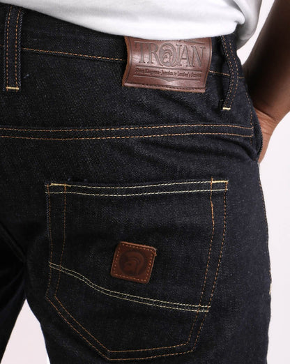 Gerade geschnittene Jeans Trojan in Roh