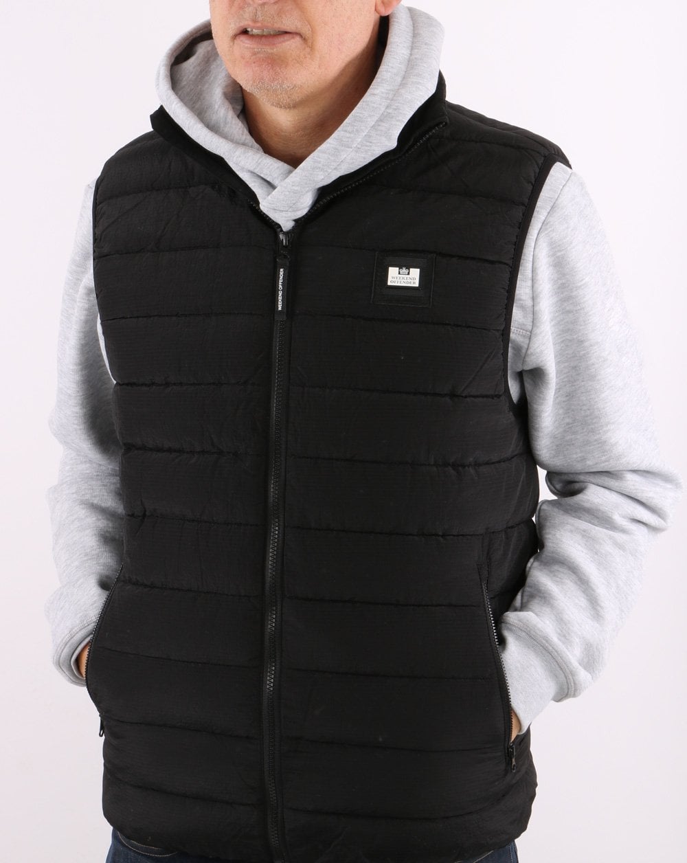 Weekend Offender Gacha Gilet Schwarz