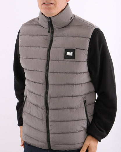 Weekend Offender Gacha Weste Metallic-Grau