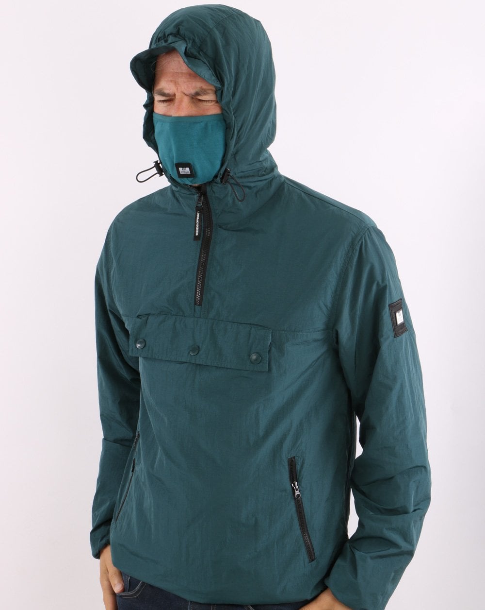 Weekend Offender – Manaus – Überziehjacke in Dunkelpink