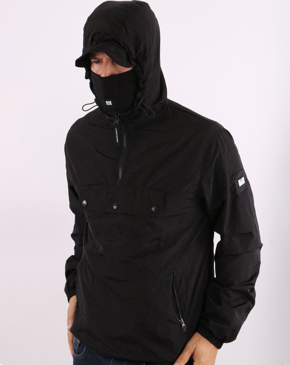 Weekend Offender Manaus Überziehjacke Schwarz