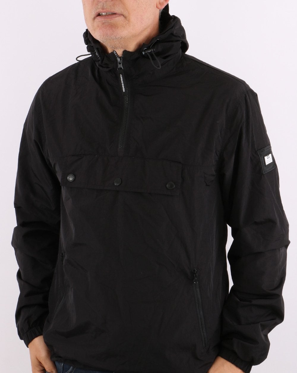 Weekend Offender Manaus Überziehjacke Schwarz
