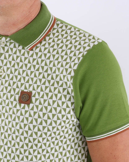 Trojan Diamond Poloshirt Grün