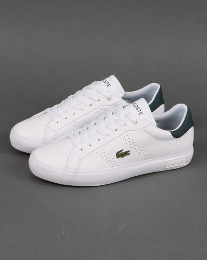Lacoste Footwear Powercourt Trainer Weiß/Dunkelgrün
