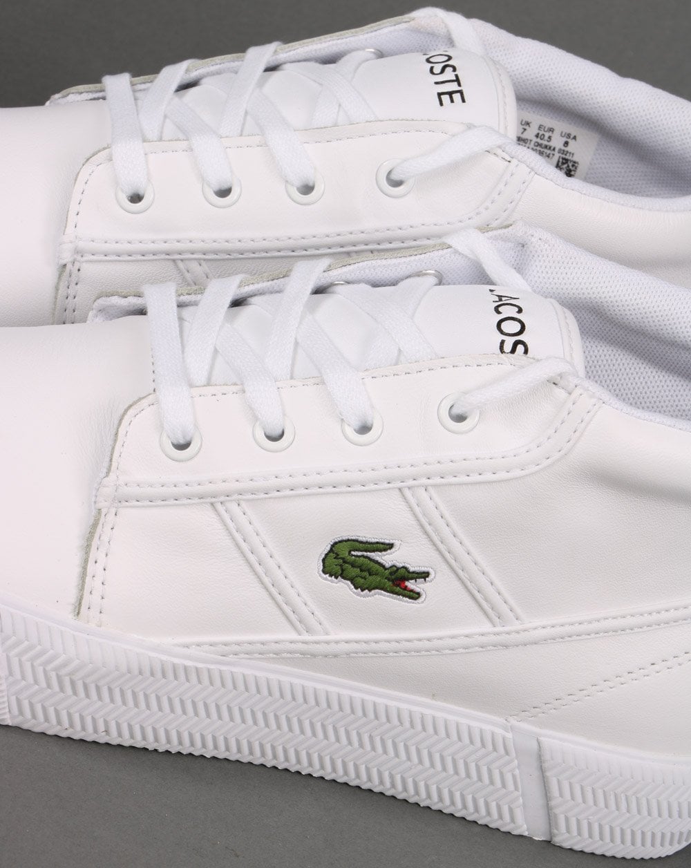Lacoste Footwear Gripshot Chukka Trainer Weiß/Schwarz