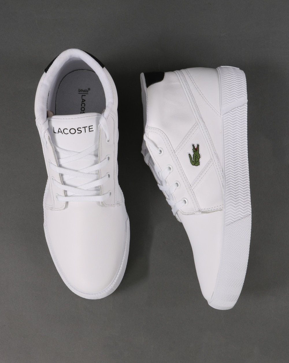 Lacoste Footwear Gripshot Chukka Trainer Weiß/Schwarz