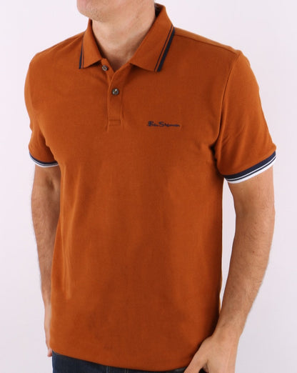 Ben Sherman Poloshirt Karamell