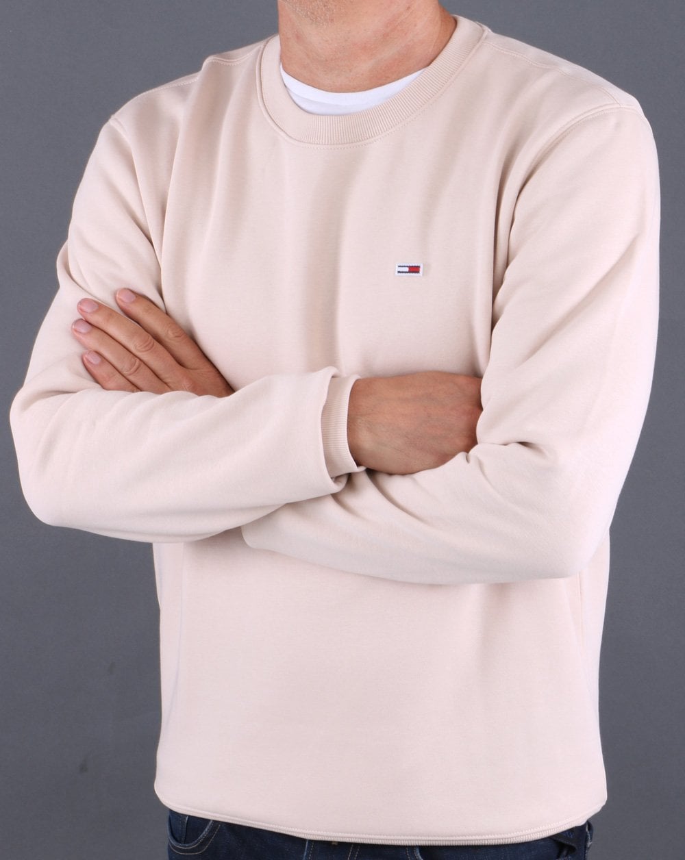 Tommy Jeans Sweatshirt Smooth Stone