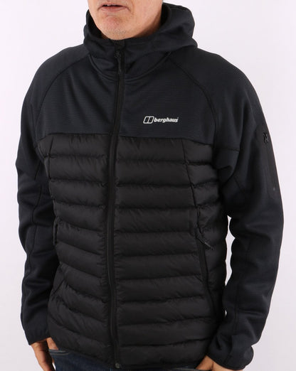 Berghaus Pravitale Jacke Jet Black/Dunkelgrau