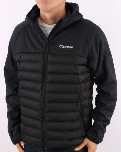 Berghaus Pravitale Jacke Jet Black/Dunkelgrau