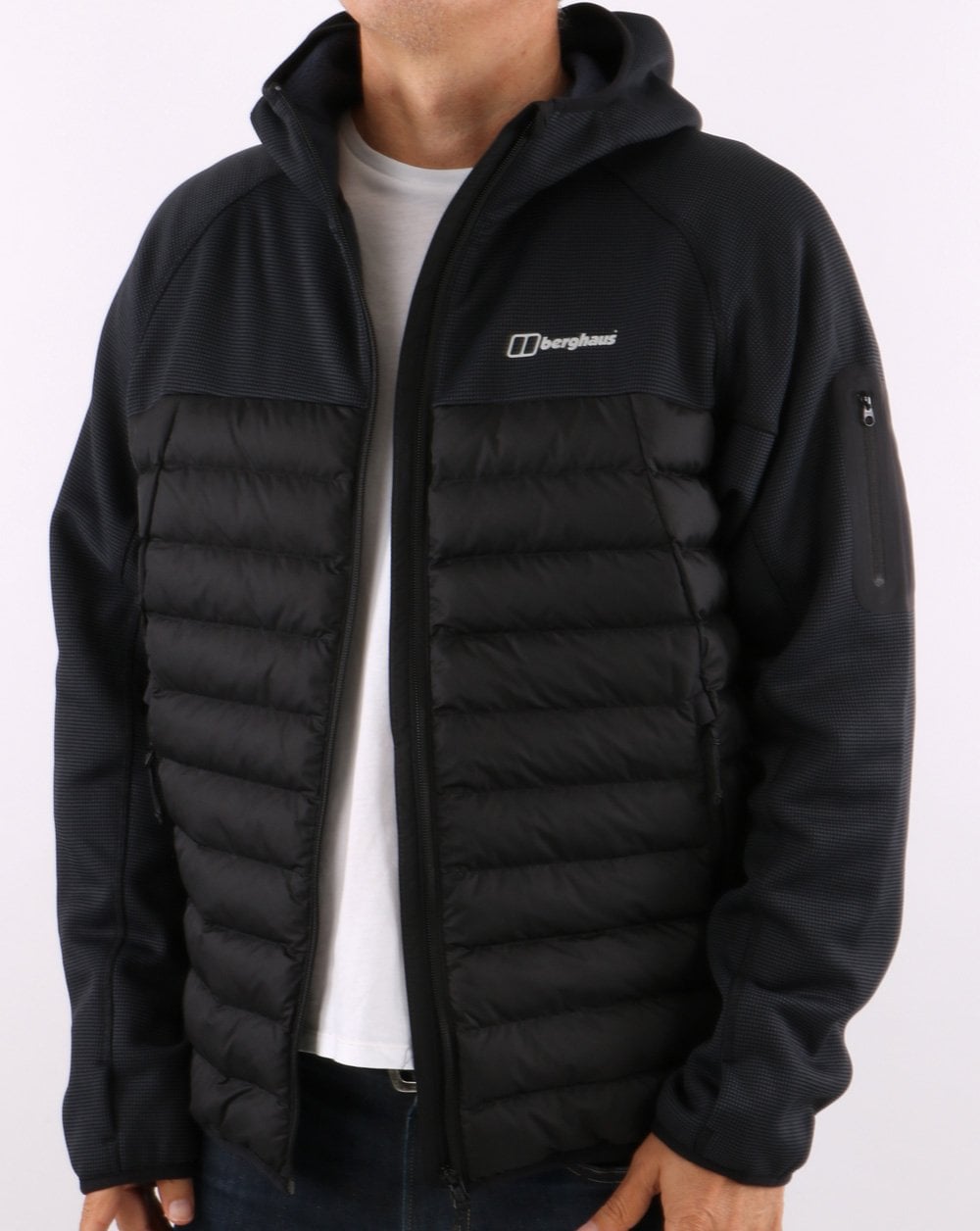 Berghaus Pravitale Jacke Jet Black/Dunkelgrau
