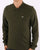 Tommy Jeans Tonal Long Sleeve Polo Dark Olive