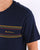 Ben Sherman Chest Stripe Logo T-shirt Navy