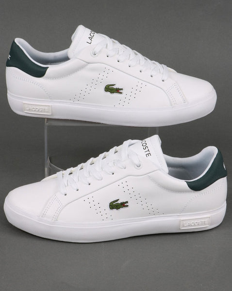 Lacoste Footwear Powercourt Trainer White/dark Green