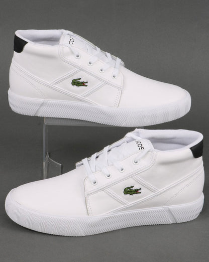 Lacoste Footwear Gripshot Chukka Trainer Weiß/Schwarz