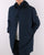 Weekend Offender Hooded Mac Navy