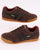 Gola Harrier Suede Trainer Dark Brown/black/deep Red