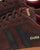 Gola Harrier Suede Trainer Dark Brown/black/deep Red