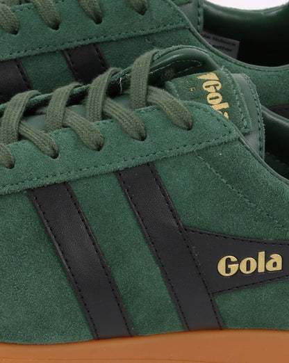 Gola Harrier Wildleder-Sneaker Evergreen/Schwarz