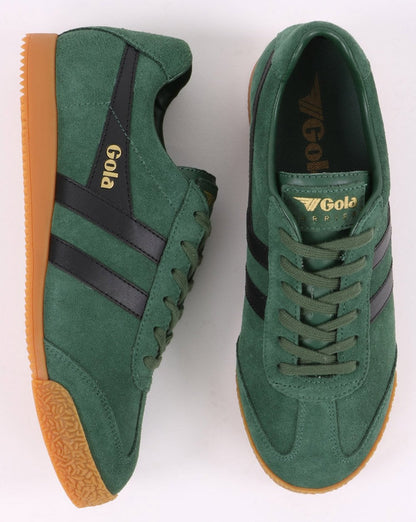 Gola Harrier Wildleder-Sneaker Evergreen/Schwarz