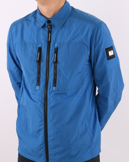 Weekend Offender Nicky Eyes Überhemd Blau